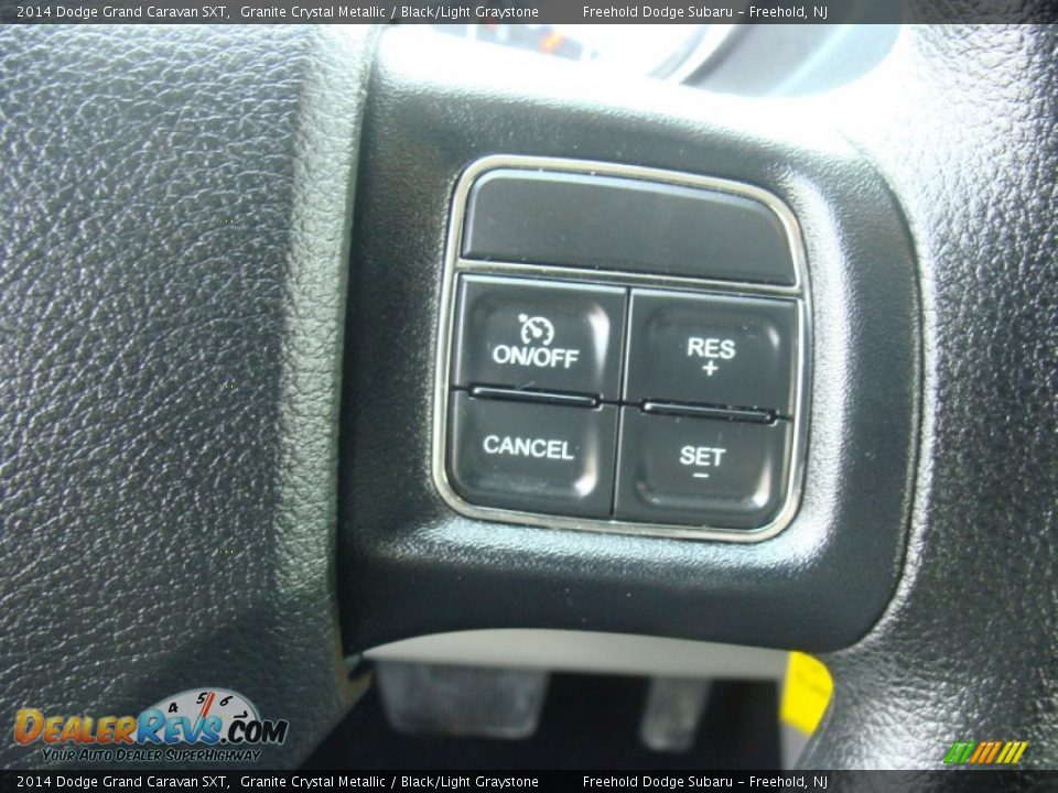 2014 Dodge Grand Caravan SXT Granite Crystal Metallic / Black/Light Graystone Photo #20