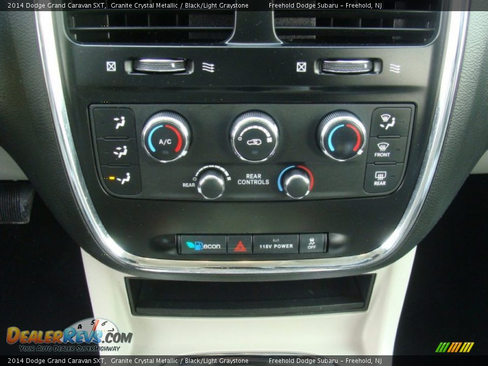2014 Dodge Grand Caravan SXT Granite Crystal Metallic / Black/Light Graystone Photo #24