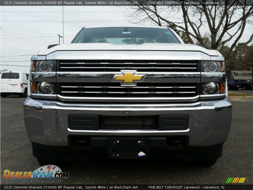 2015 Chevrolet Silverado 2500HD WT Regular Cab Summit White / Jet Black/Dark Ash Photo #2