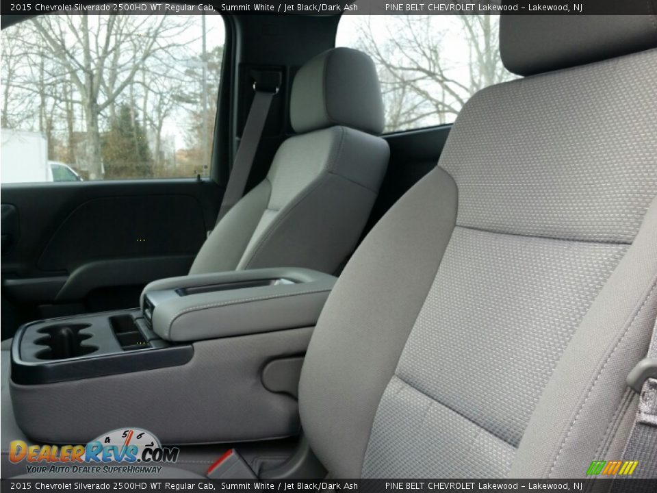 2015 Chevrolet Silverado 2500HD WT Regular Cab Summit White / Jet Black/Dark Ash Photo #6
