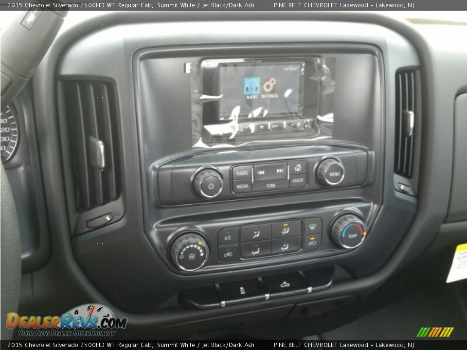 2015 Chevrolet Silverado 2500HD WT Regular Cab Summit White / Jet Black/Dark Ash Photo #10
