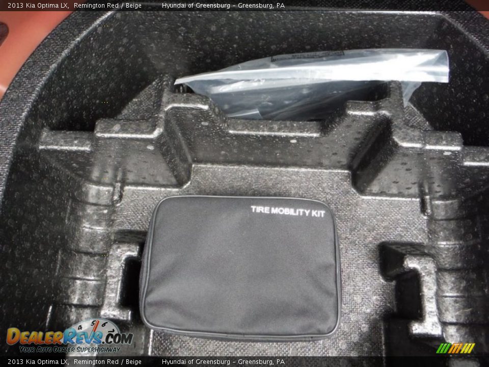 2013 Kia Optima LX Remington Red / Beige Photo #11