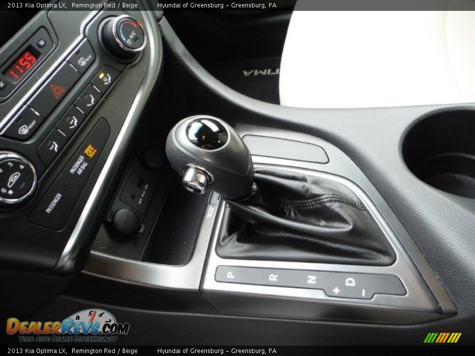 2013 Kia Optima LX Remington Red / Beige Photo #17