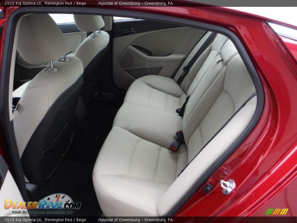2013 Kia Optima LX Remington Red / Beige Photo #22