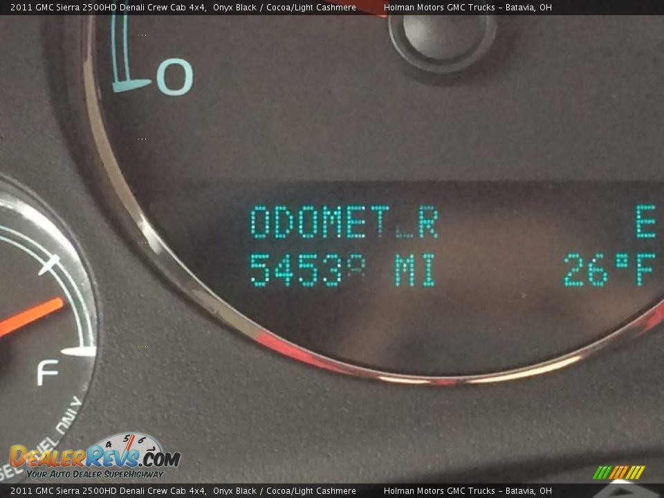 2011 GMC Sierra 2500HD Denali Crew Cab 4x4 Onyx Black / Cocoa/Light Cashmere Photo #18