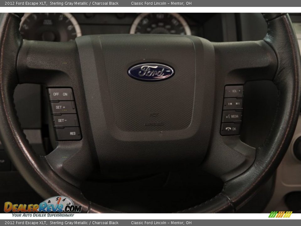 2012 Ford Escape XLT Sterling Gray Metallic / Charcoal Black Photo #6
