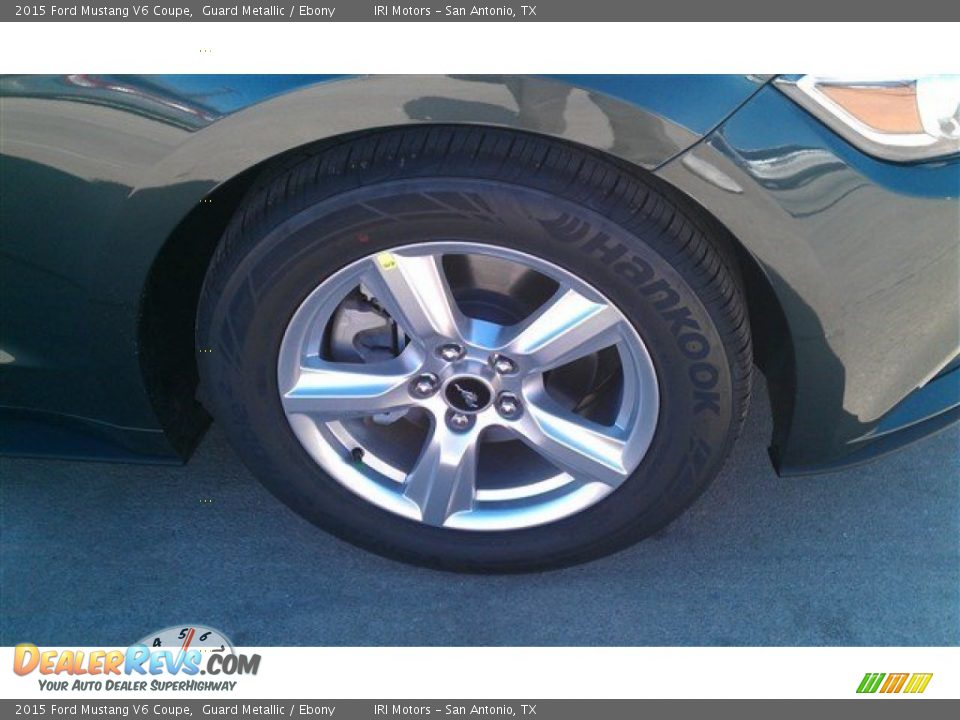 2015 Ford Mustang V6 Coupe Guard Metallic / Ebony Photo #3