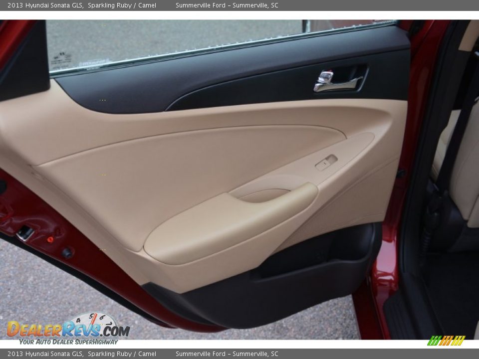 2013 Hyundai Sonata GLS Sparkling Ruby / Camel Photo #15
