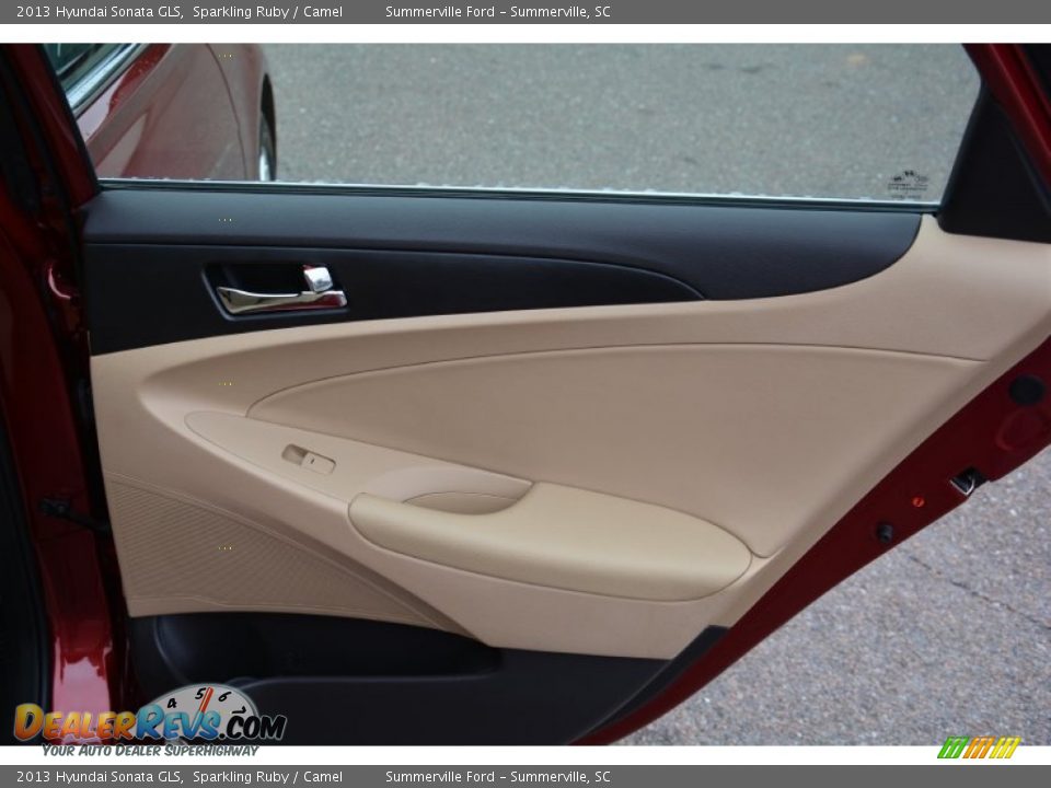 2013 Hyundai Sonata GLS Sparkling Ruby / Camel Photo #18