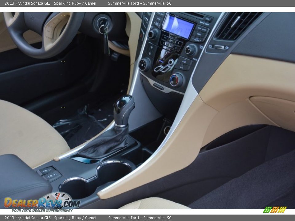 2013 Hyundai Sonata GLS Sparkling Ruby / Camel Photo #19