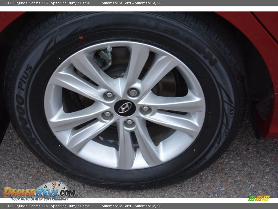 2013 Hyundai Sonata GLS Sparkling Ruby / Camel Photo #22