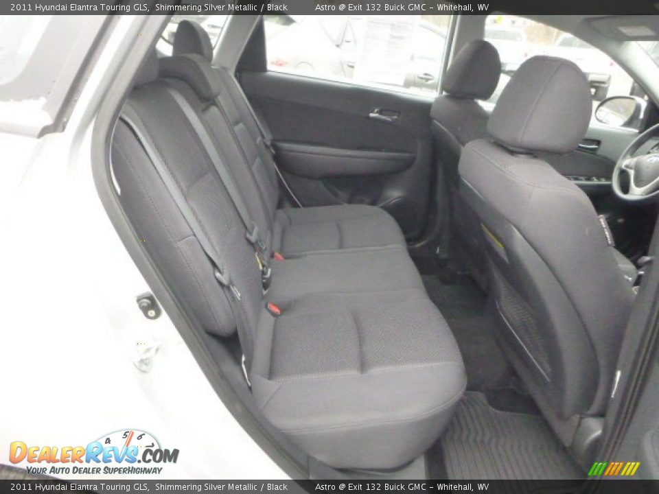 2011 Hyundai Elantra Touring GLS Shimmering Silver Metallic / Black Photo #11