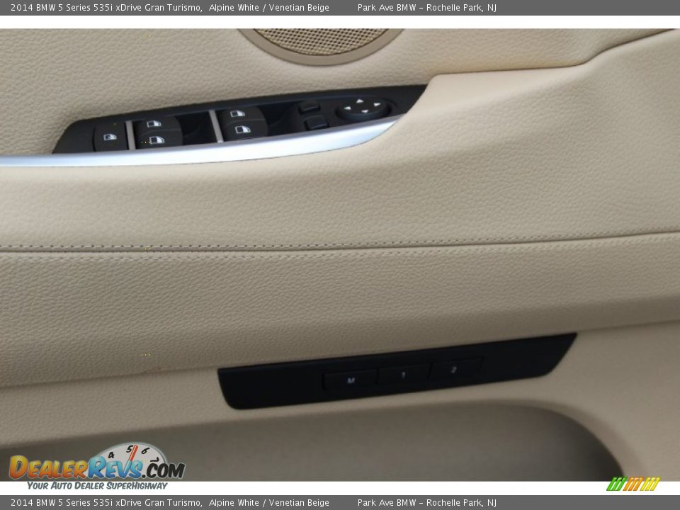 2014 BMW 5 Series 535i xDrive Gran Turismo Alpine White / Venetian Beige Photo #9