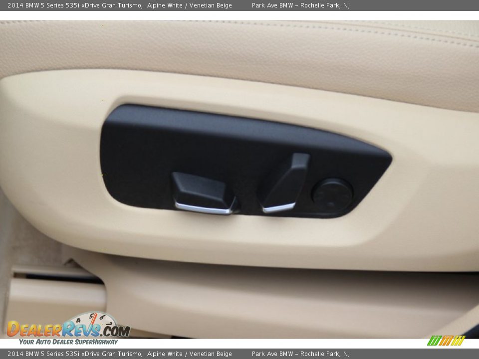 2014 BMW 5 Series 535i xDrive Gran Turismo Alpine White / Venetian Beige Photo #12