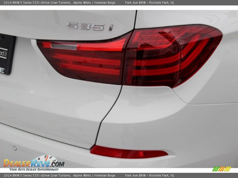 2014 BMW 5 Series 535i xDrive Gran Turismo Alpine White / Venetian Beige Photo #24