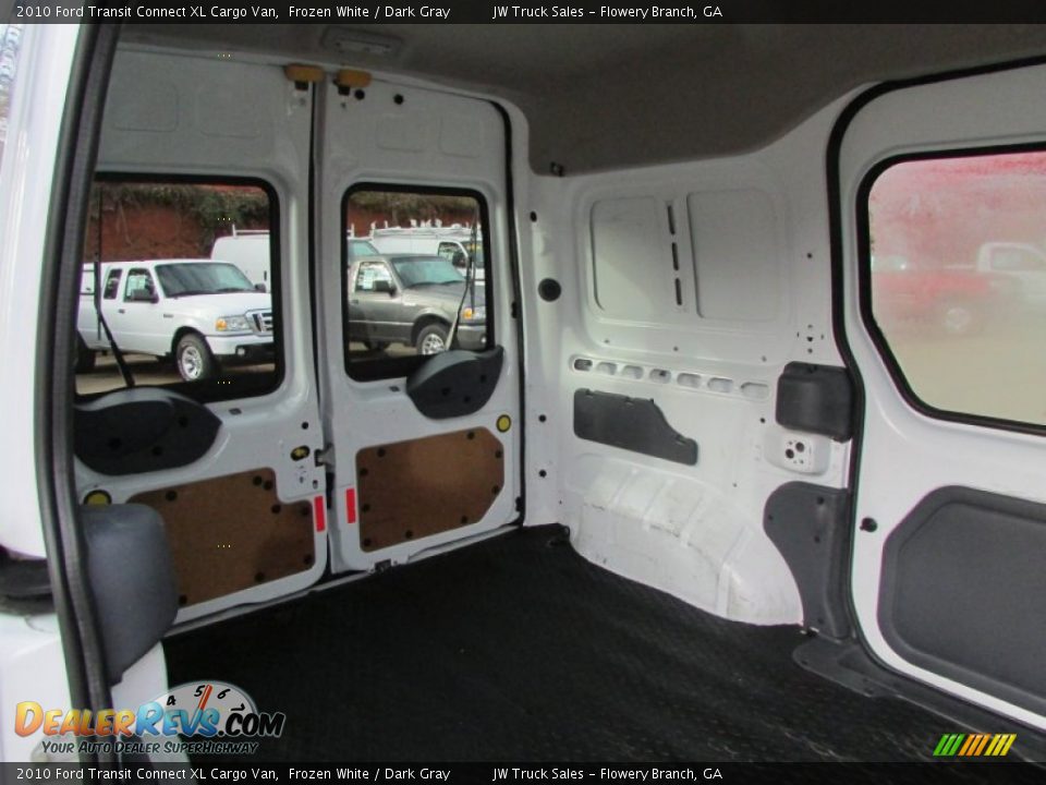 2010 Ford Transit Connect XL Cargo Van Frozen White / Dark Gray Photo #17