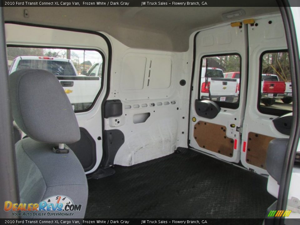 2010 Ford Transit Connect XL Cargo Van Frozen White / Dark Gray Photo #20