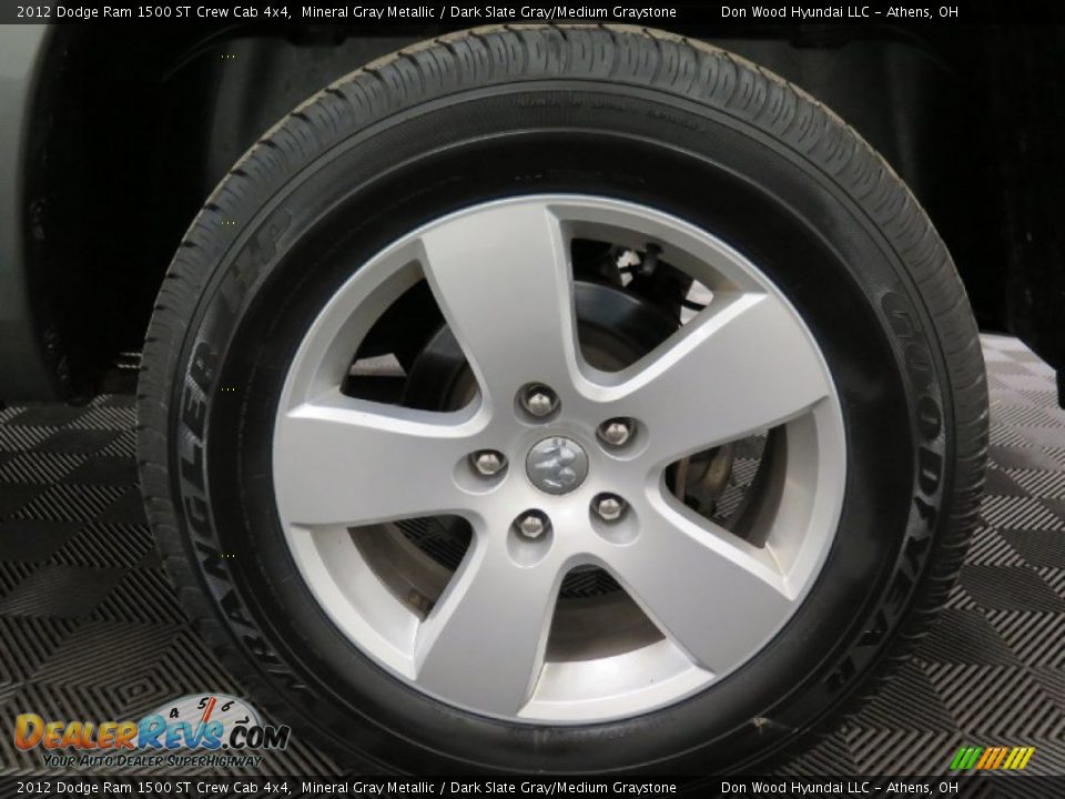 2012 Dodge Ram 1500 ST Crew Cab 4x4 Mineral Gray Metallic / Dark Slate Gray/Medium Graystone Photo #27