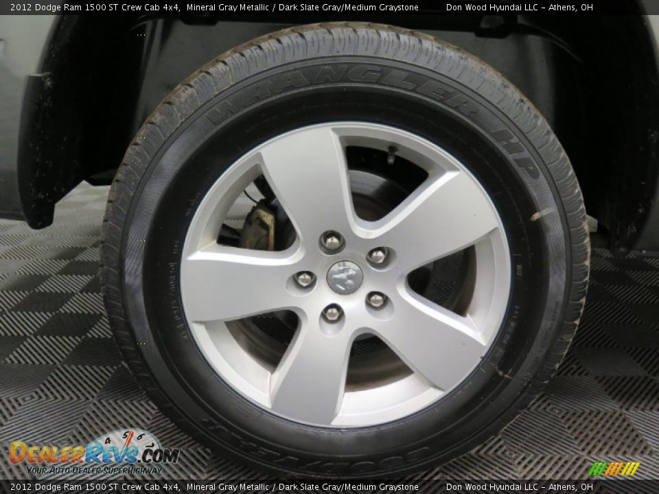 2012 Dodge Ram 1500 ST Crew Cab 4x4 Mineral Gray Metallic / Dark Slate Gray/Medium Graystone Photo #28