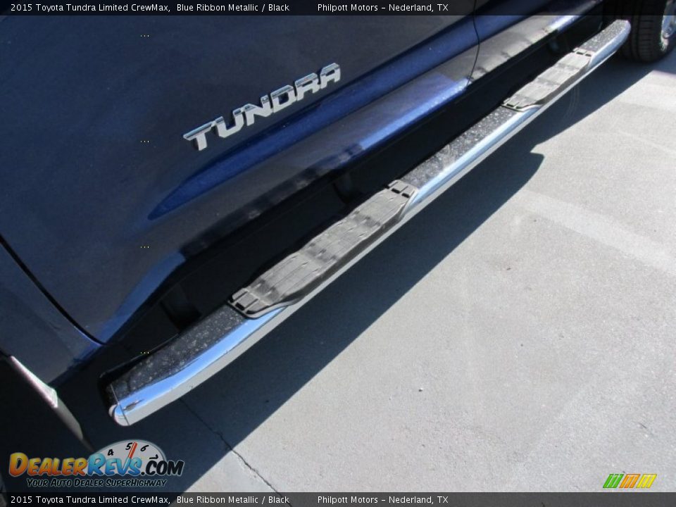 2015 Toyota Tundra Limited CrewMax Blue Ribbon Metallic / Black Photo #12