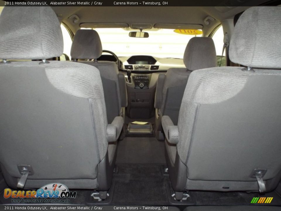 2011 Honda Odyssey LX Alabaster Silver Metallic / Gray Photo #11