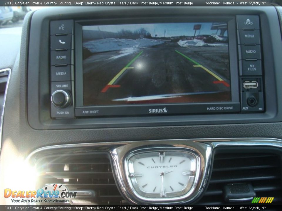 2013 Chrysler Town & Country Touring Deep Cherry Red Crystal Pearl / Dark Frost Beige/Medium Frost Beige Photo #16