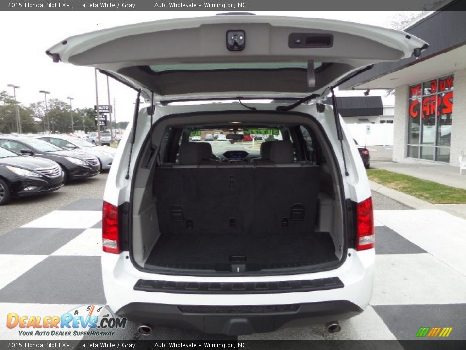 2015 Honda Pilot EX-L Taffeta White / Gray Photo #5