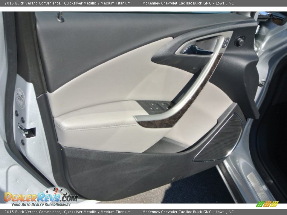 2015 Buick Verano Convenience Quicksilver Metallic / Medium Titanium Photo #9