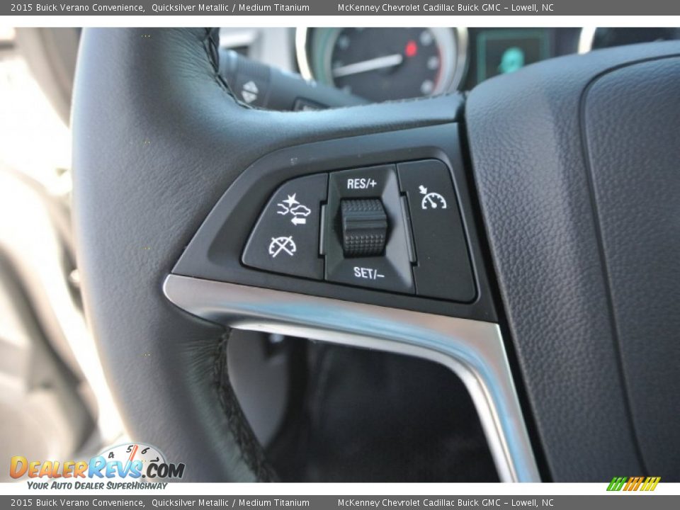 2015 Buick Verano Convenience Quicksilver Metallic / Medium Titanium Photo #13