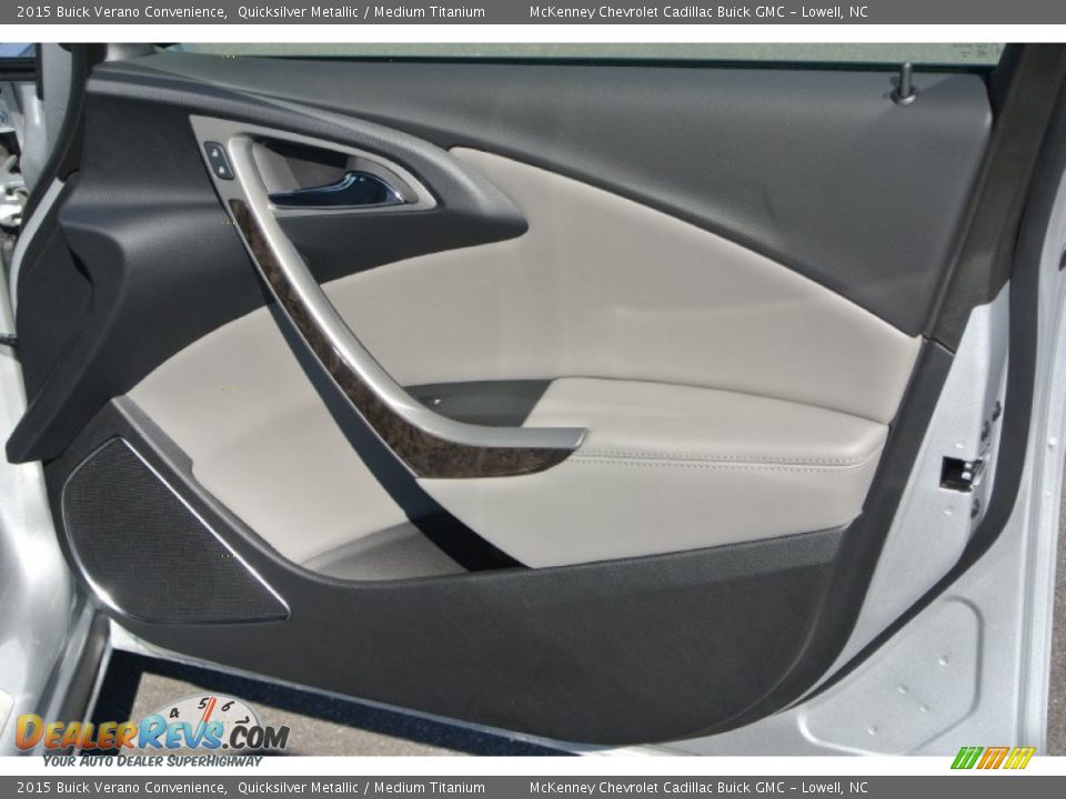 2015 Buick Verano Convenience Quicksilver Metallic / Medium Titanium Photo #19