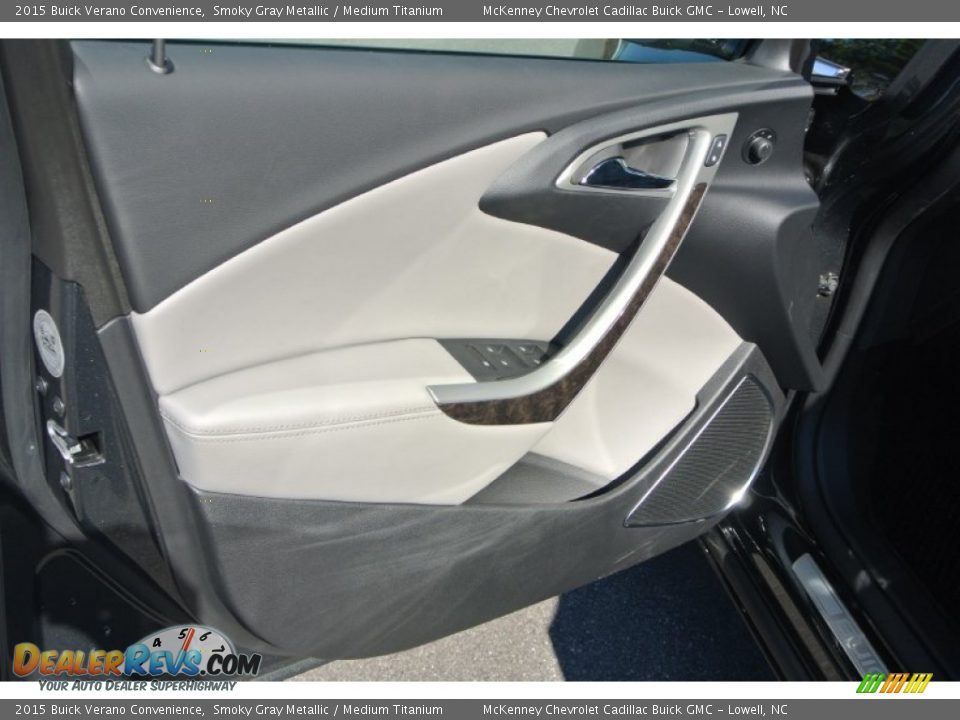 2015 Buick Verano Convenience Smoky Gray Metallic / Medium Titanium Photo #9