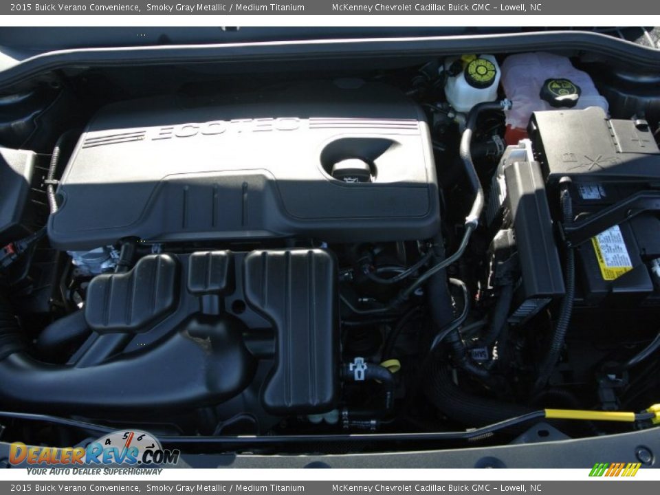 2015 Buick Verano Convenience Smoky Gray Metallic / Medium Titanium Photo #21
