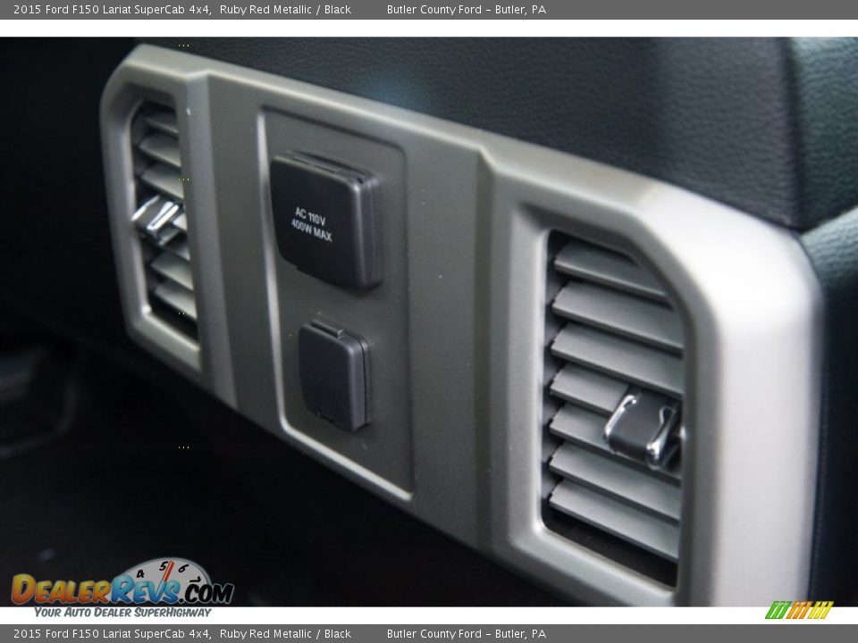 Controls of 2015 Ford F150 Lariat SuperCab 4x4 Photo #22
