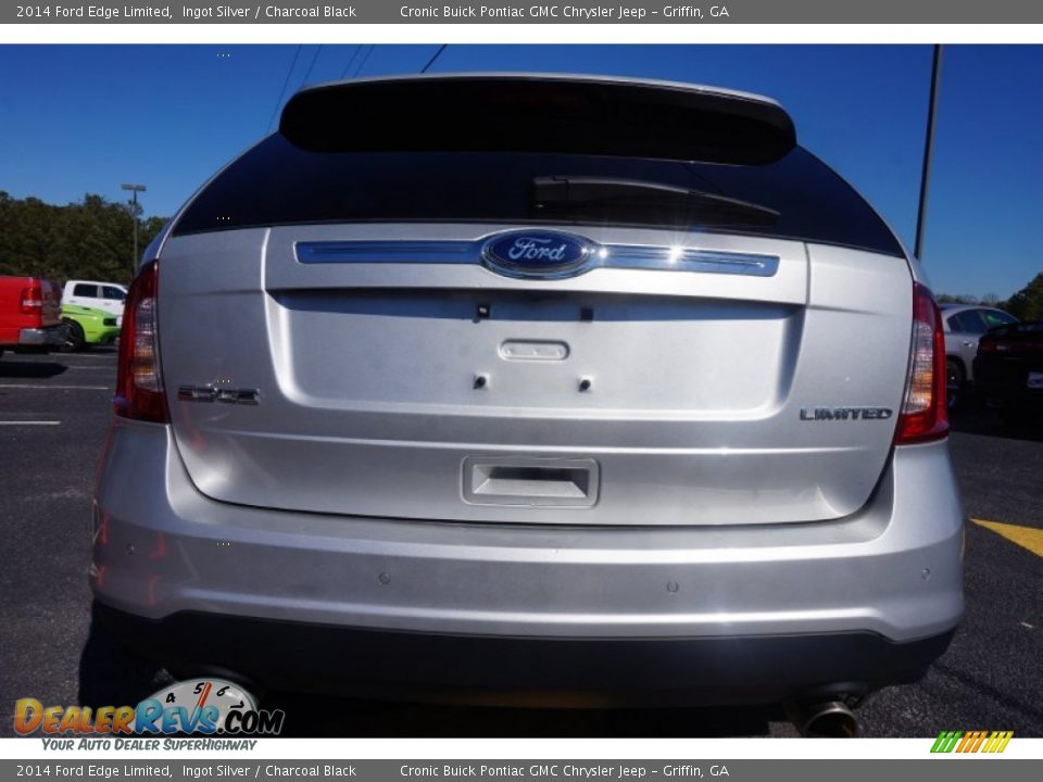 2014 Ford Edge Limited Ingot Silver / Charcoal Black Photo #6