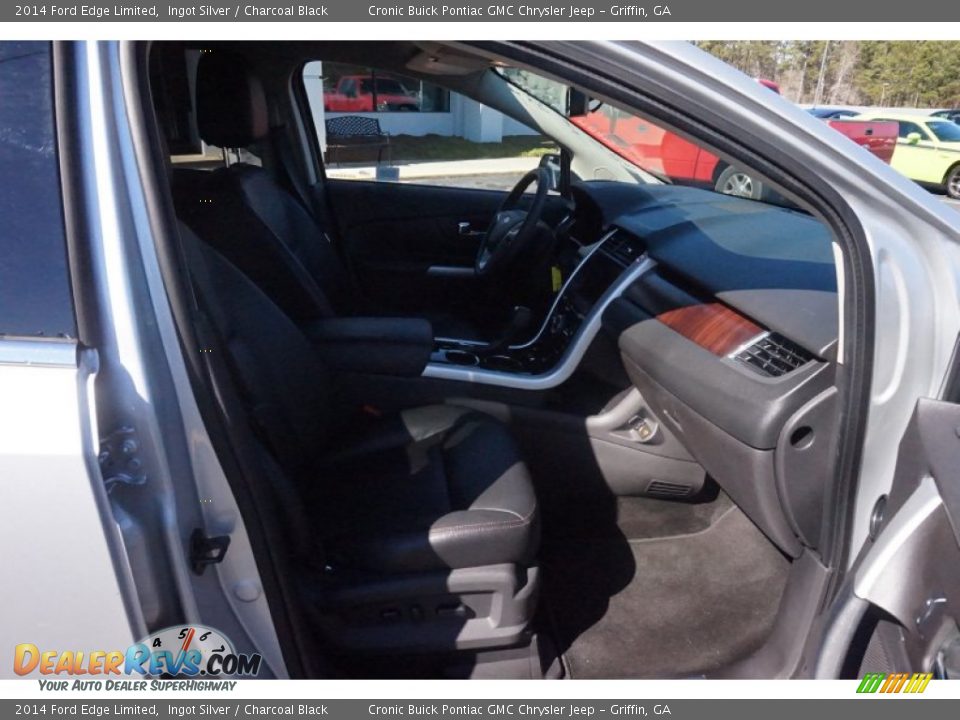 2014 Ford Edge Limited Ingot Silver / Charcoal Black Photo #16