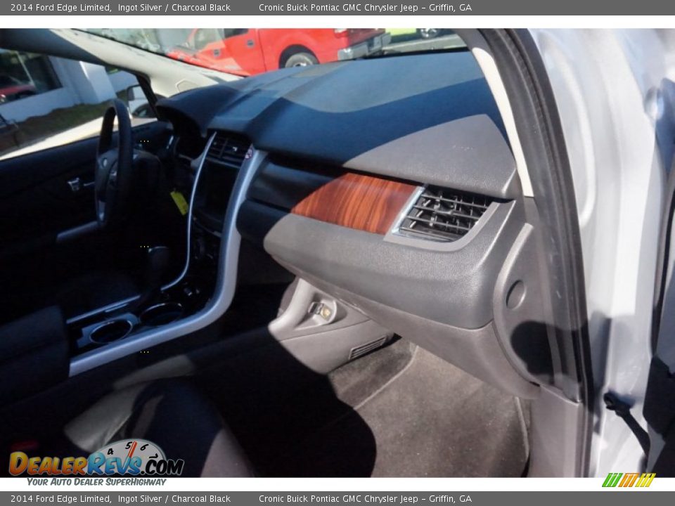 2014 Ford Edge Limited Ingot Silver / Charcoal Black Photo #17