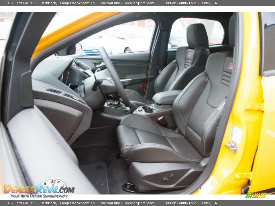 Front Seat of 2014 Ford Focus ST Hatchback Photo #10