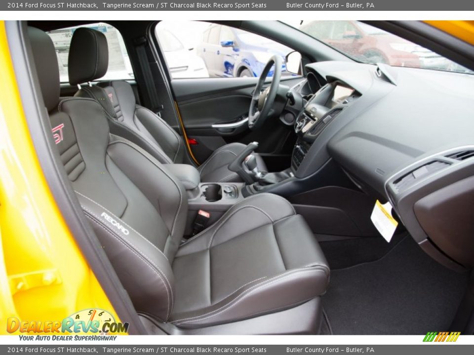Front Seat of 2014 Ford Focus ST Hatchback Photo #14