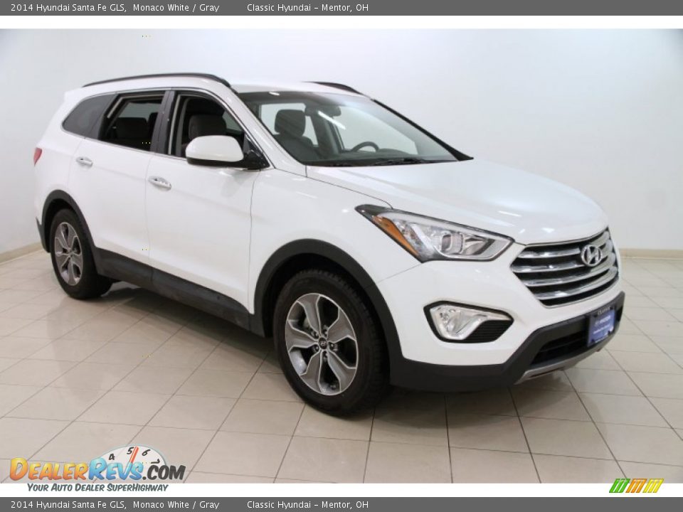 2014 Hyundai Santa Fe GLS Monaco White / Gray Photo #1