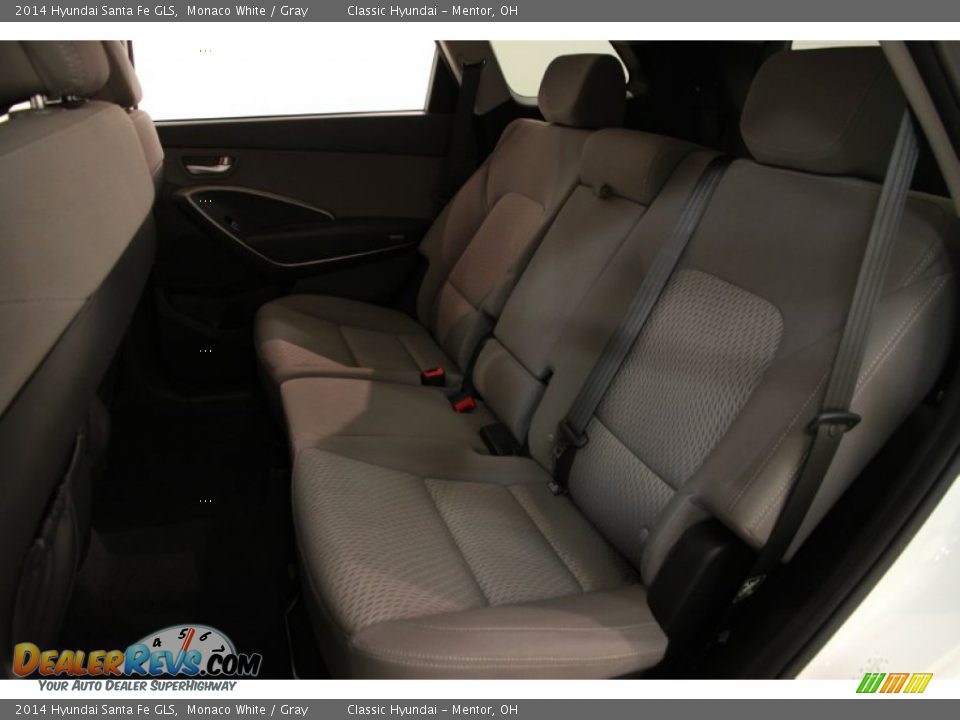 2014 Hyundai Santa Fe GLS Monaco White / Gray Photo #15