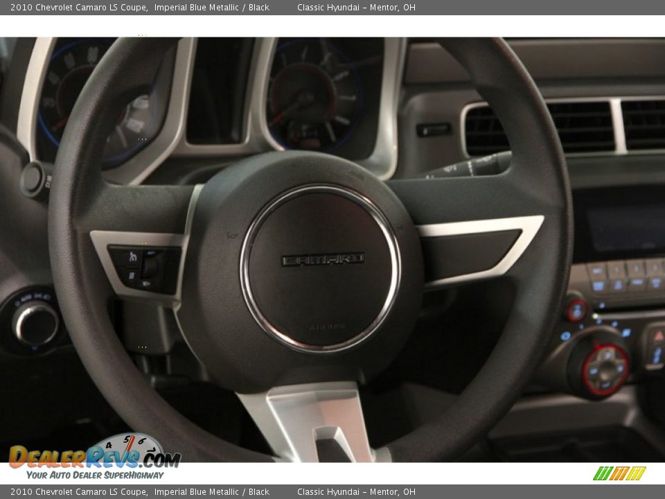 2010 Chevrolet Camaro LS Coupe Imperial Blue Metallic / Black Photo #6