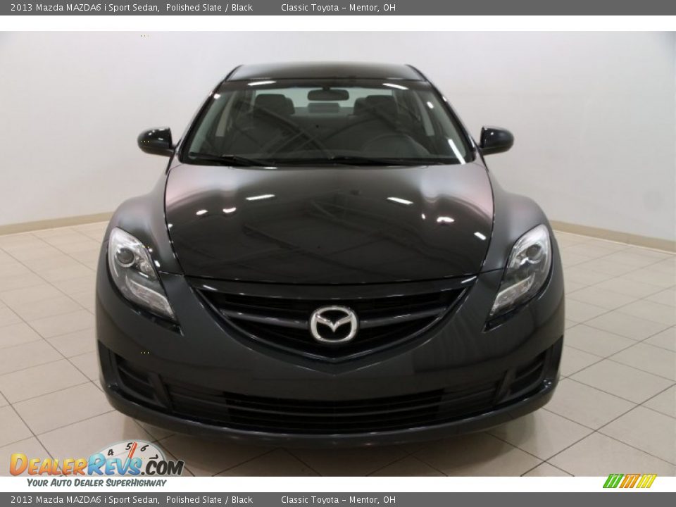 2013 Mazda MAZDA6 i Sport Sedan Polished Slate / Black Photo #2