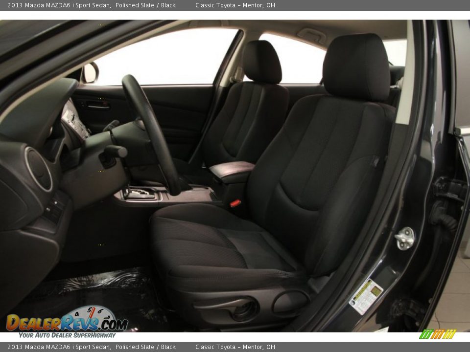 2013 Mazda MAZDA6 i Sport Sedan Polished Slate / Black Photo #5