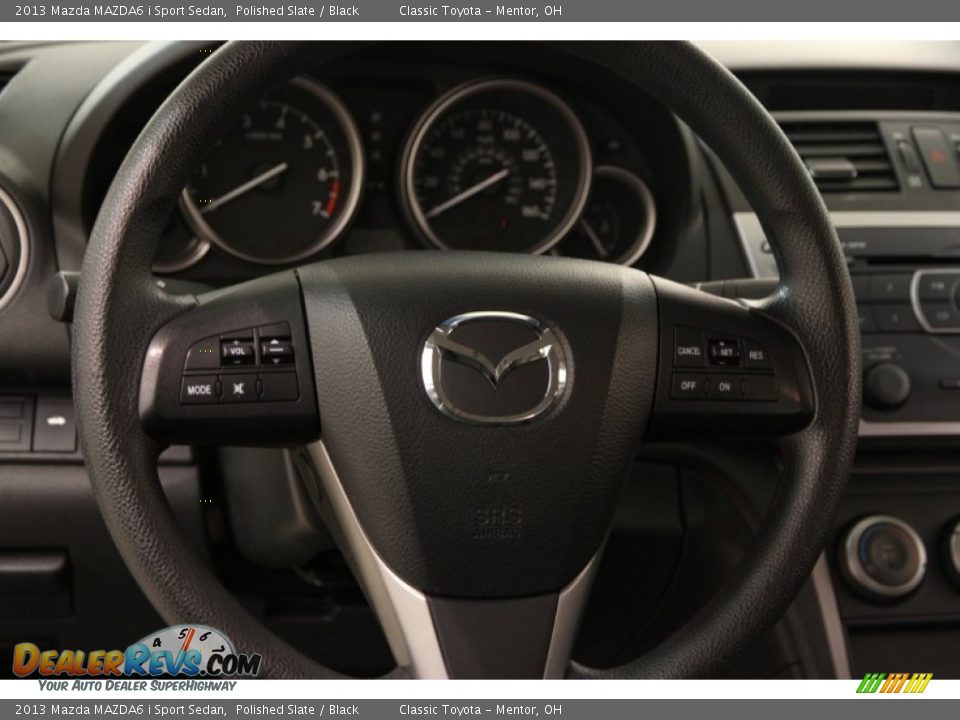 2013 Mazda MAZDA6 i Sport Sedan Polished Slate / Black Photo #6