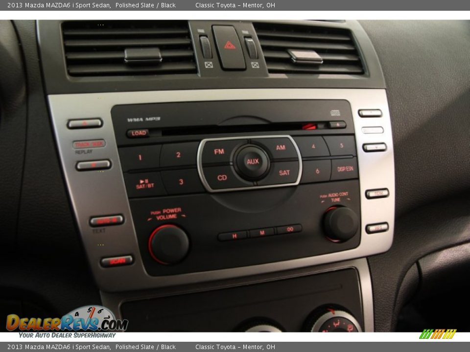 2013 Mazda MAZDA6 i Sport Sedan Polished Slate / Black Photo #10