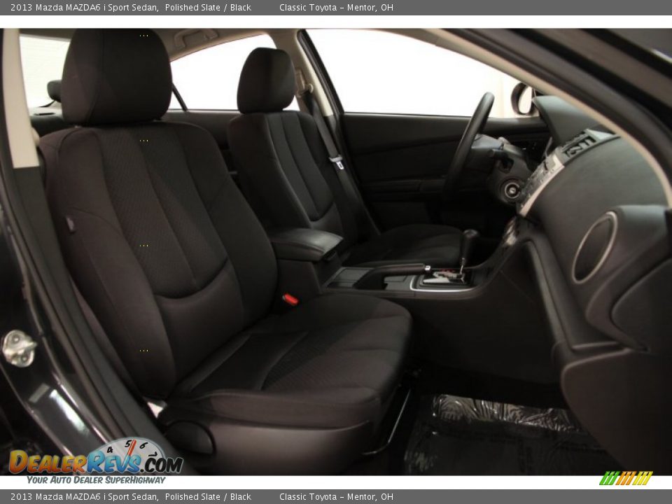 2013 Mazda MAZDA6 i Sport Sedan Polished Slate / Black Photo #13