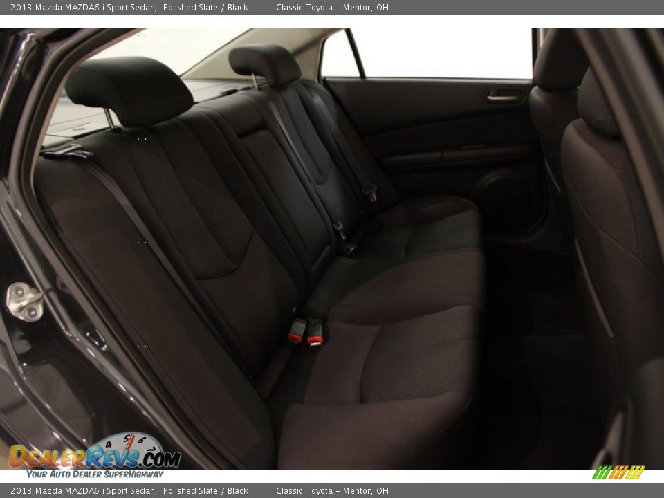 2013 Mazda MAZDA6 i Sport Sedan Polished Slate / Black Photo #14