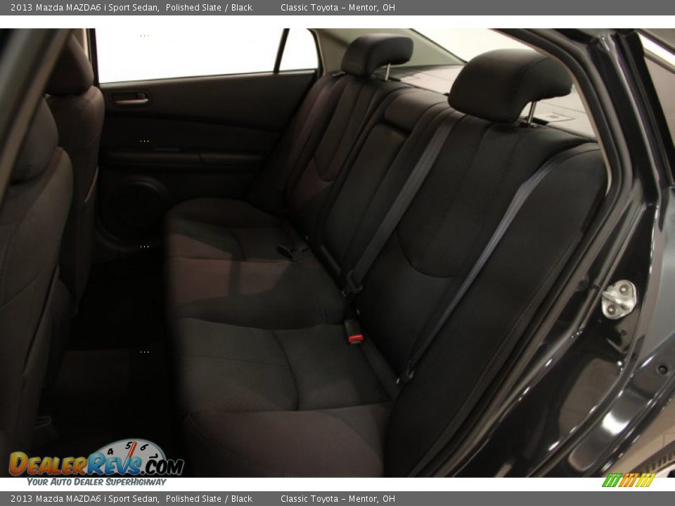 2013 Mazda MAZDA6 i Sport Sedan Polished Slate / Black Photo #15