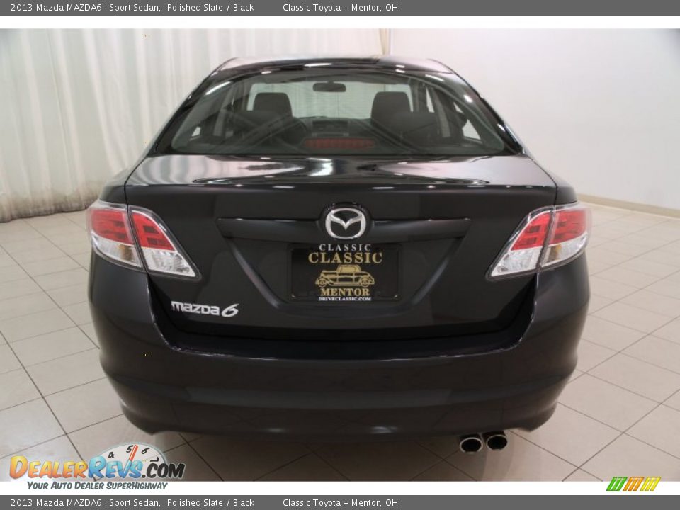 2013 Mazda MAZDA6 i Sport Sedan Polished Slate / Black Photo #16