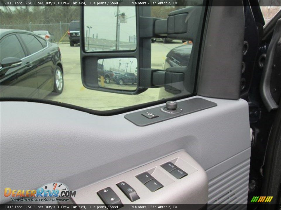 2015 Ford F250 Super Duty XLT Crew Cab 4x4 Blue Jeans / Steel Photo #25